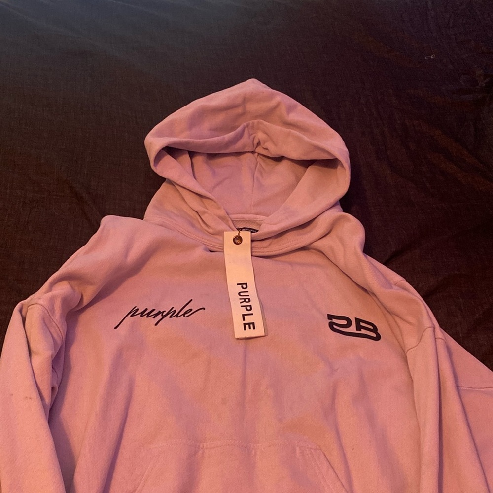 Purple brand hoodie size large
